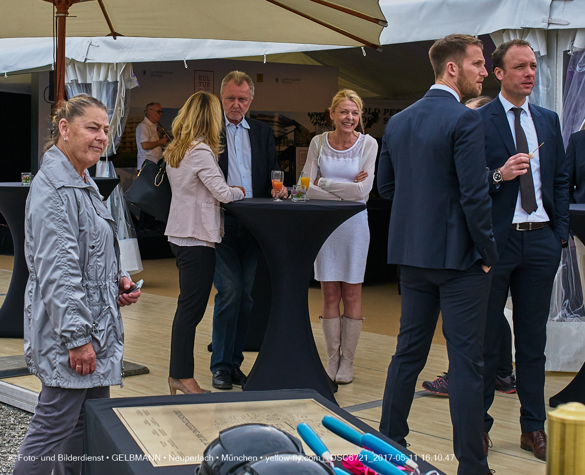 11. Mai 2017 - Grundsteinlegung für die LOGE und dem Kulturquadrat in Neuperlach